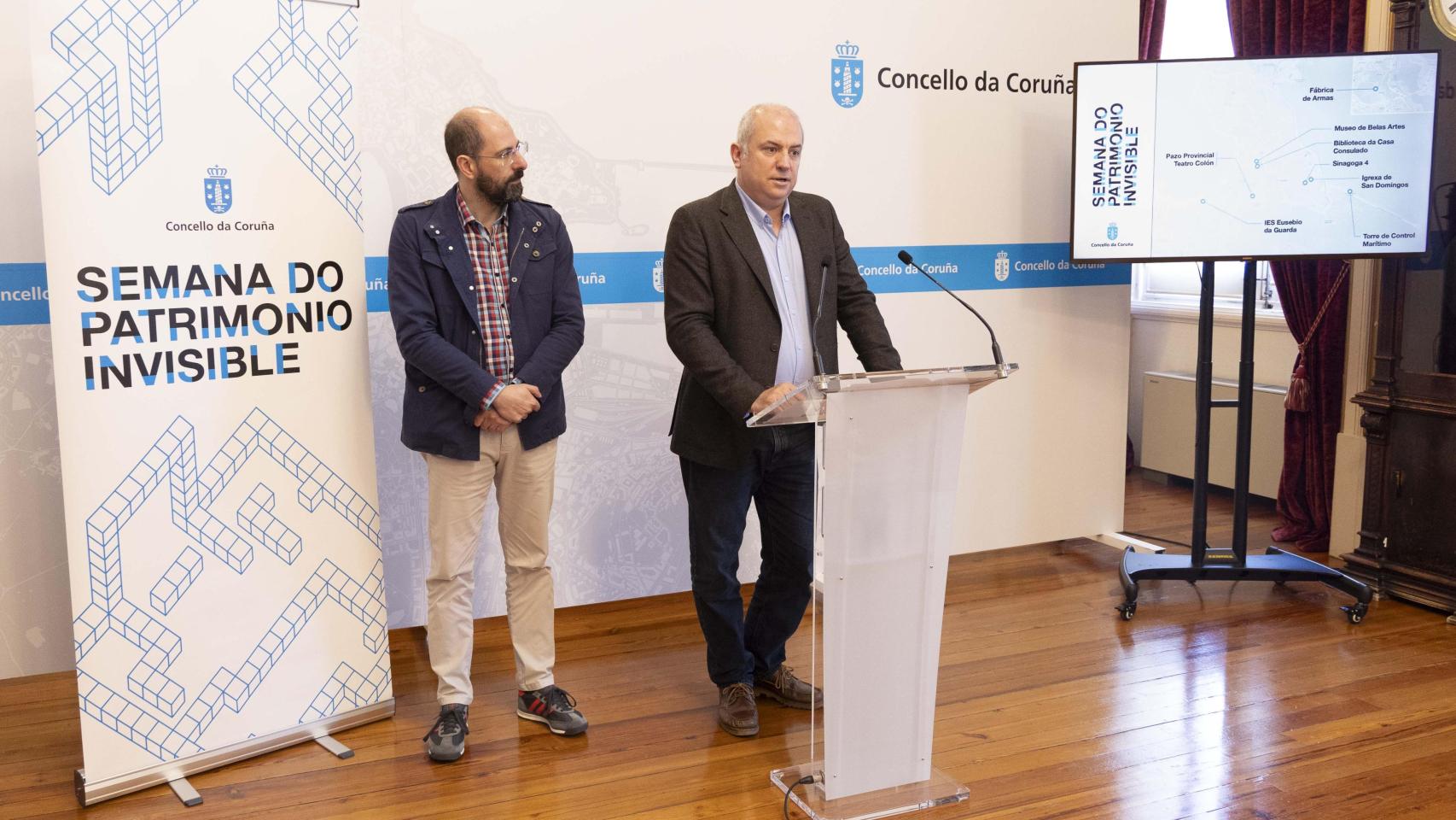 Presentación de la I Semana do Patrimonio Invisible