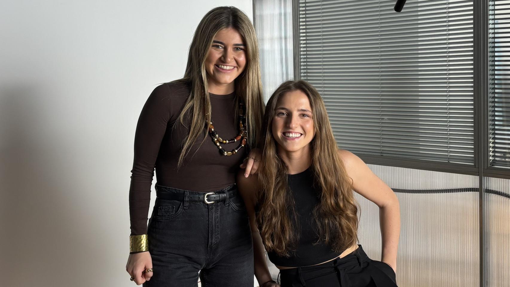 Sara Recalde y Ainara Iturain, de Yorsio. EE