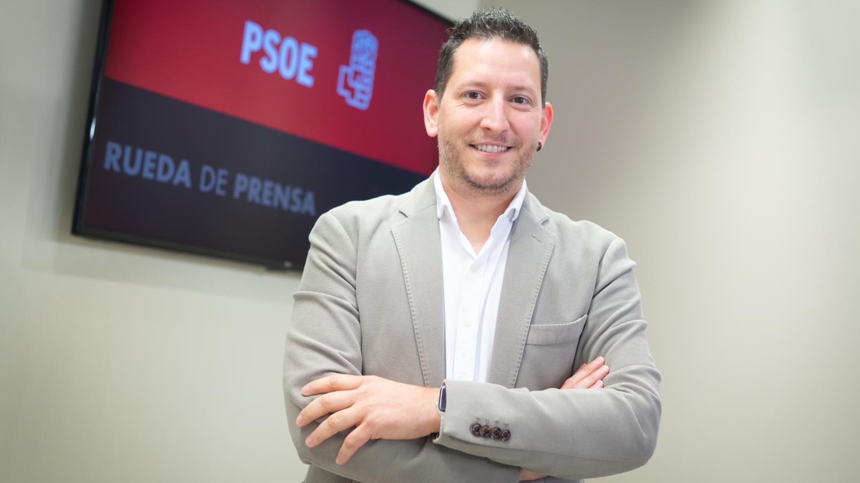 Jesús Morales, portavoz de la Ejecutiva del PSOE-Aragón
