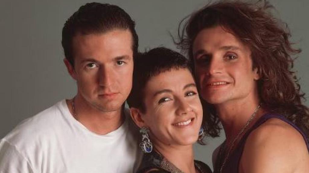 Nacho Cano, Ana Torroja y José María Cano.