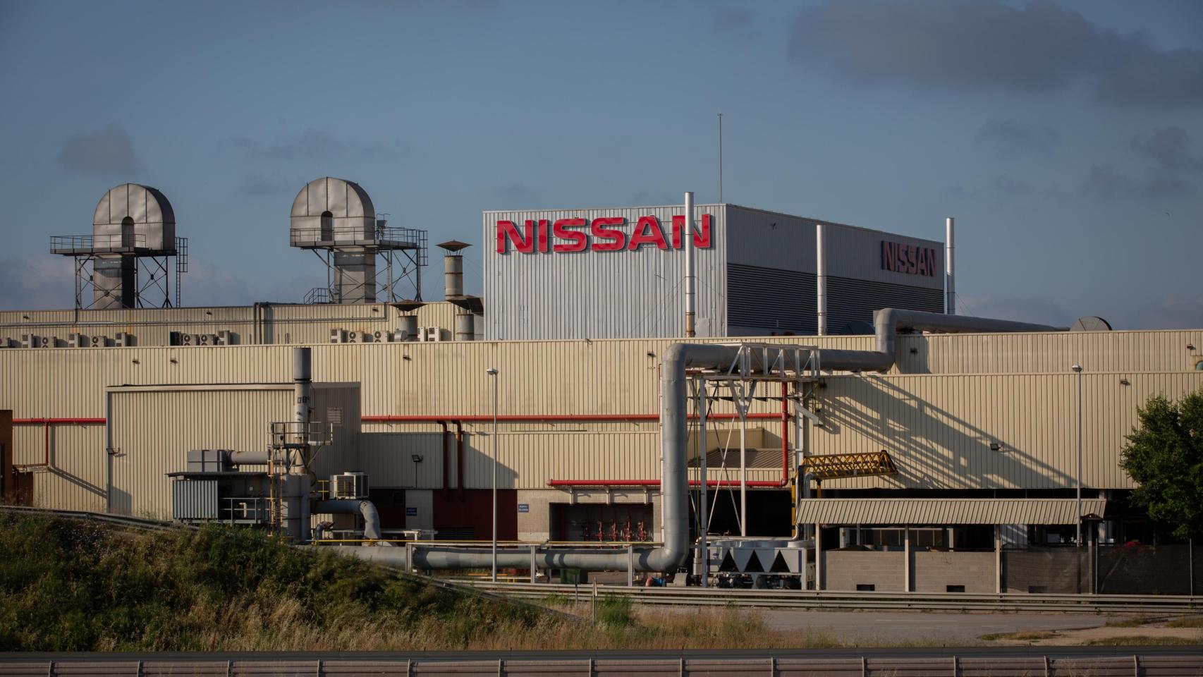 Antiguas instalaciones de Nissan en la Zona Franca de Barcelona.