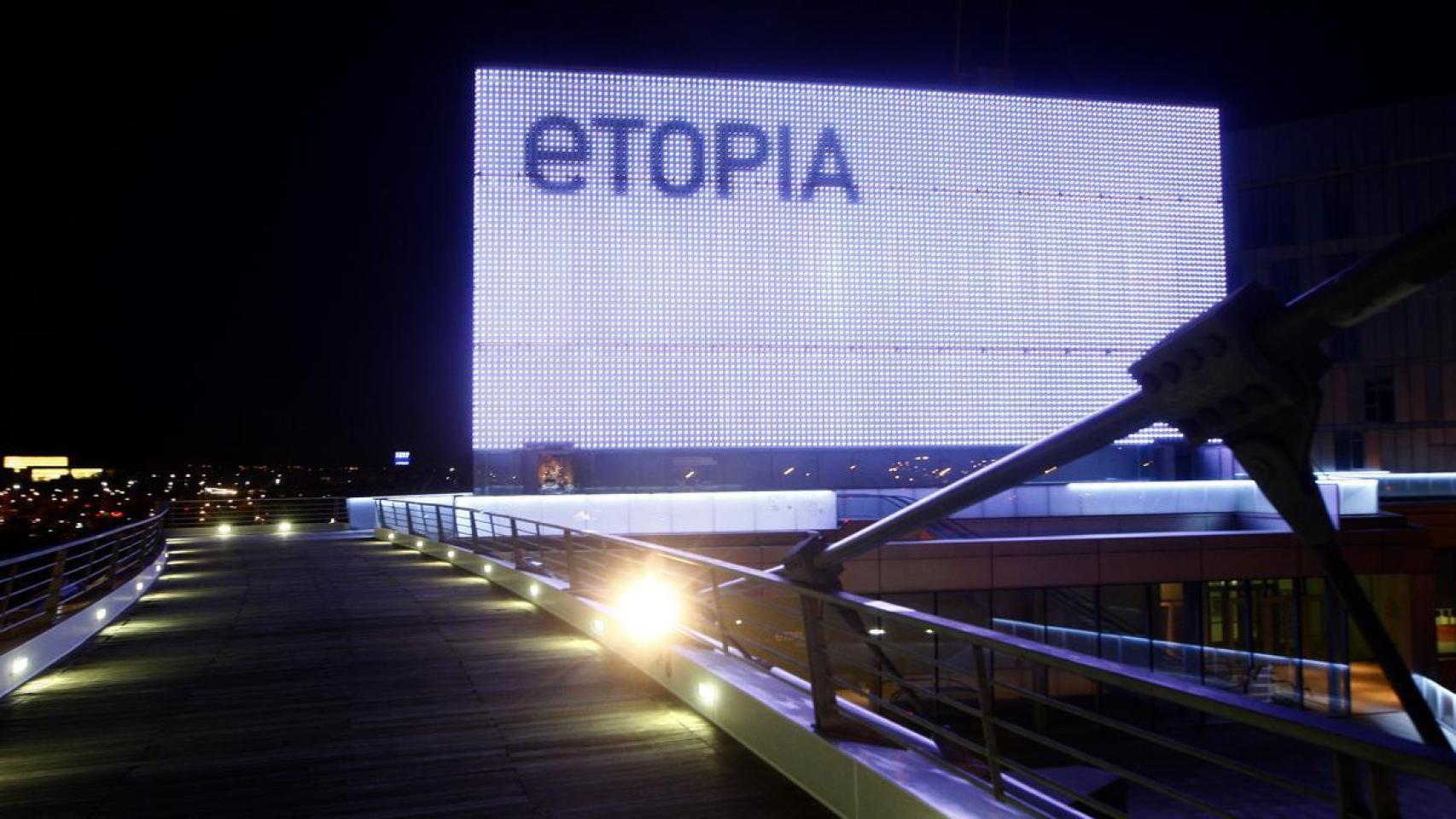 Edificio de Etopia, en Zaragoza.