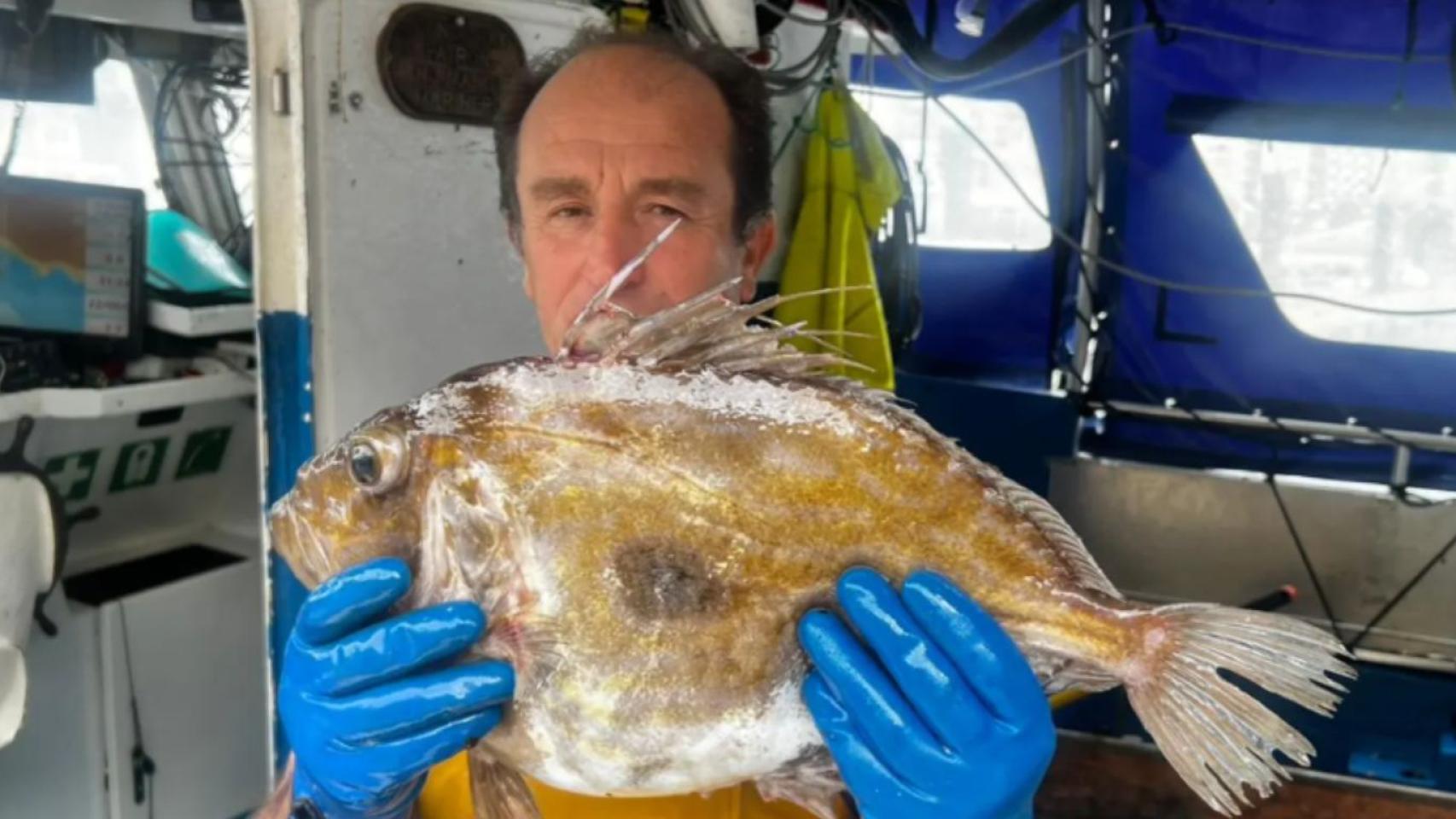 Sauro Martínez, Patrón .Mayor de Pescadores de Sanxenxo