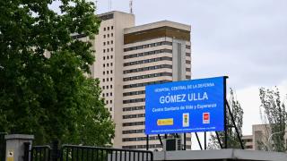 Entrada posterior del Hospital Central de la Defensa Gómez Ulla.