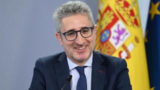 Arcadi España, ministro de Hacienda.