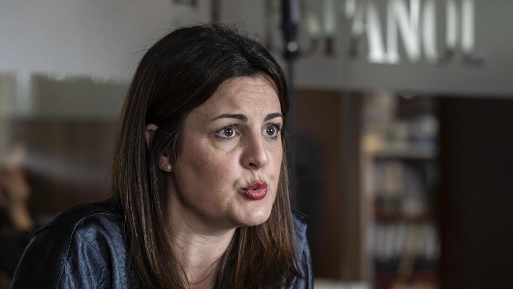 Ketty Garat, en la sede de EL ESPAÑOL durante la entrevista.