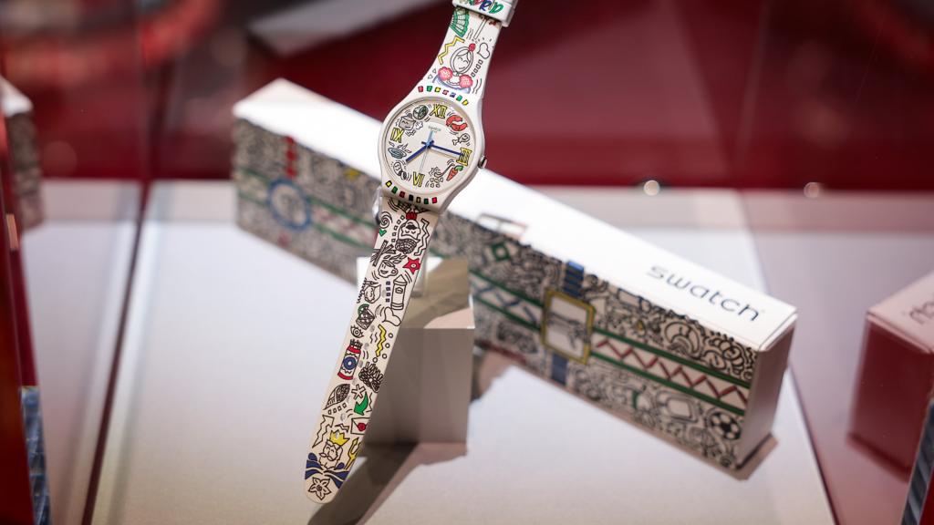 Detalle del reloj creado para los I Premios Castizos.