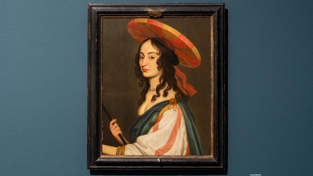 Louise Hollandine of the Palatinate: 'Autorretrato', h.1650-55, en 'Inolvidables'. Colección privada. Foto: Martin Corlazzoli