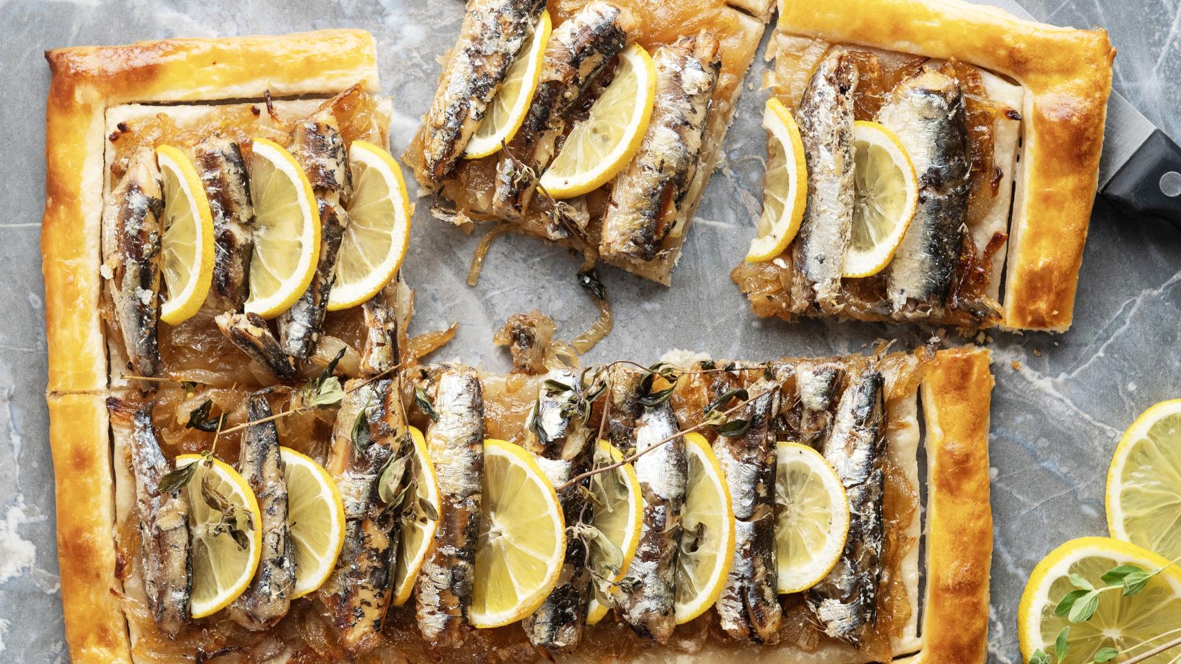 Hojaldre de sardinas.