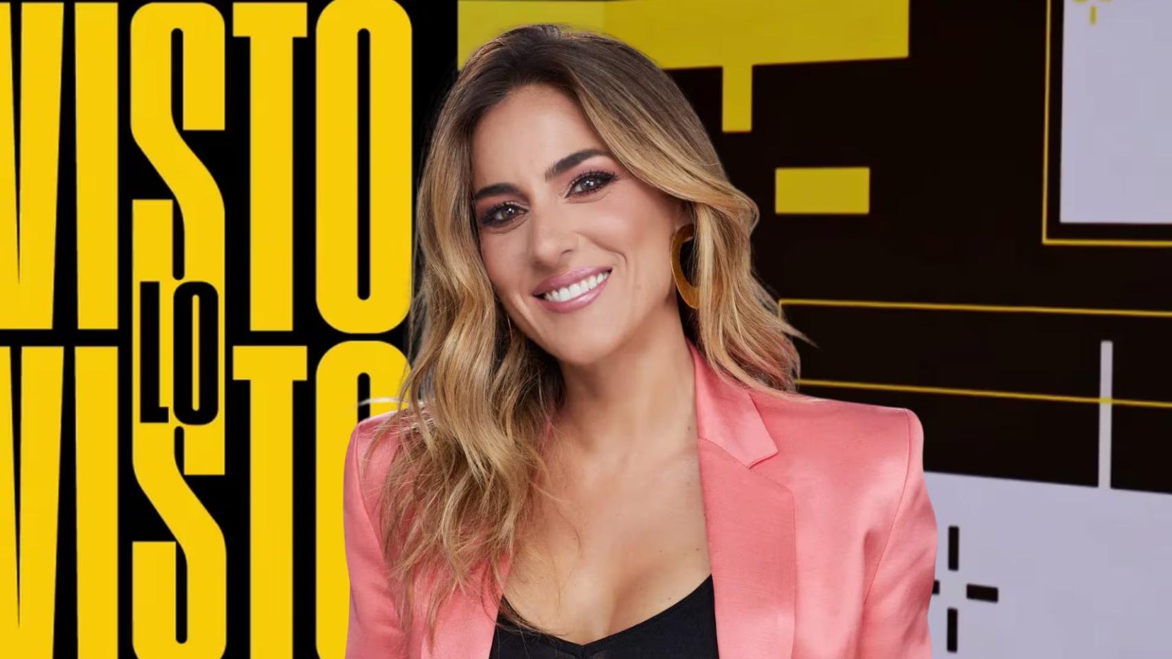 Verónica Dulanto, presentadora de 'Visto lo visto'.