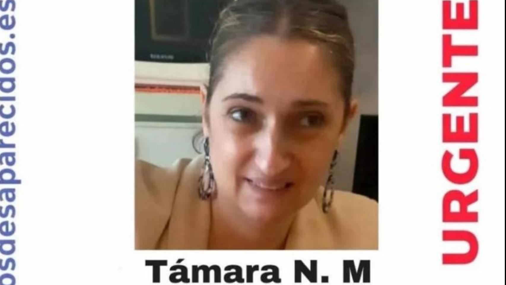 Tamara N.M., desaparecida en Vigo. 