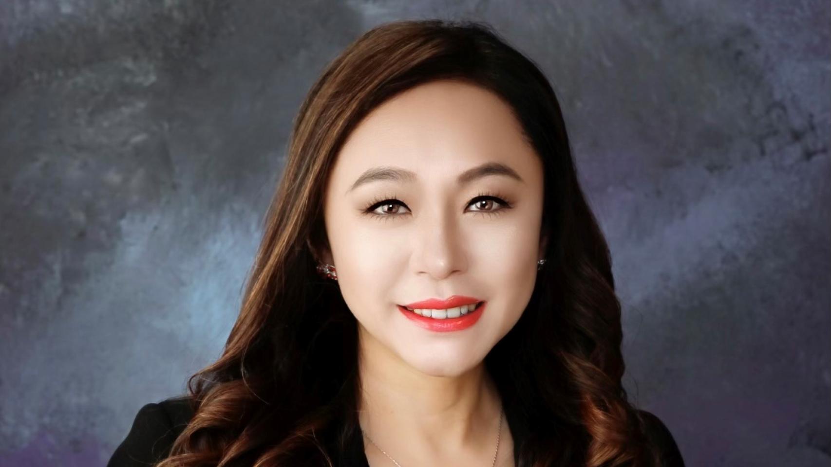 Eileen Wang, en una imagen del Ayuntamiento de Arcadia.