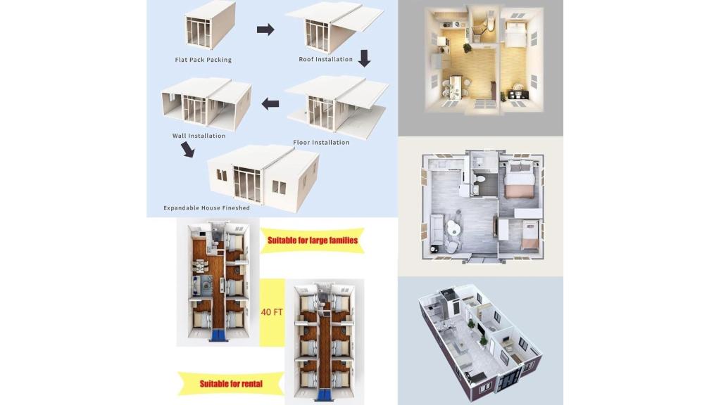 Casa prefabricada de lujo.