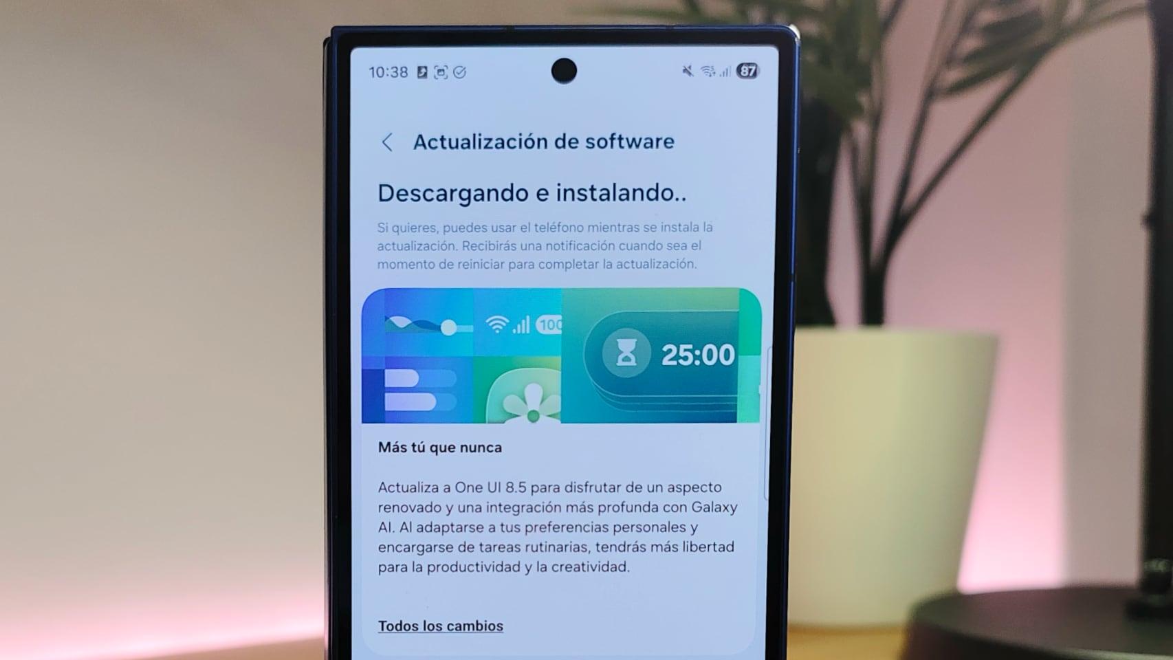 Actualización One UI 8.5