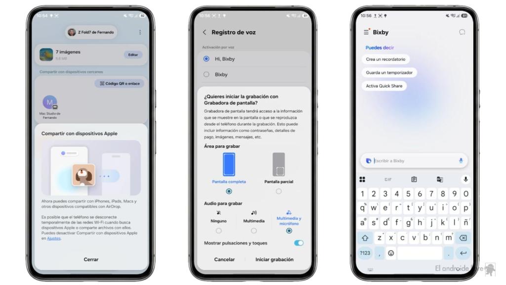 Otras novedades de One UI 8.5