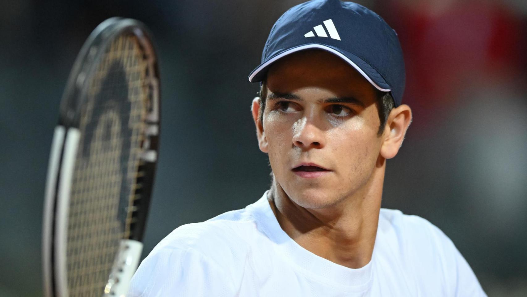 Rafa Jódar, en el Masters 1.000 de Roma