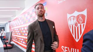 Sergio Ramos, en su despedida como jugador del Sevilla FC en junio de 2024.