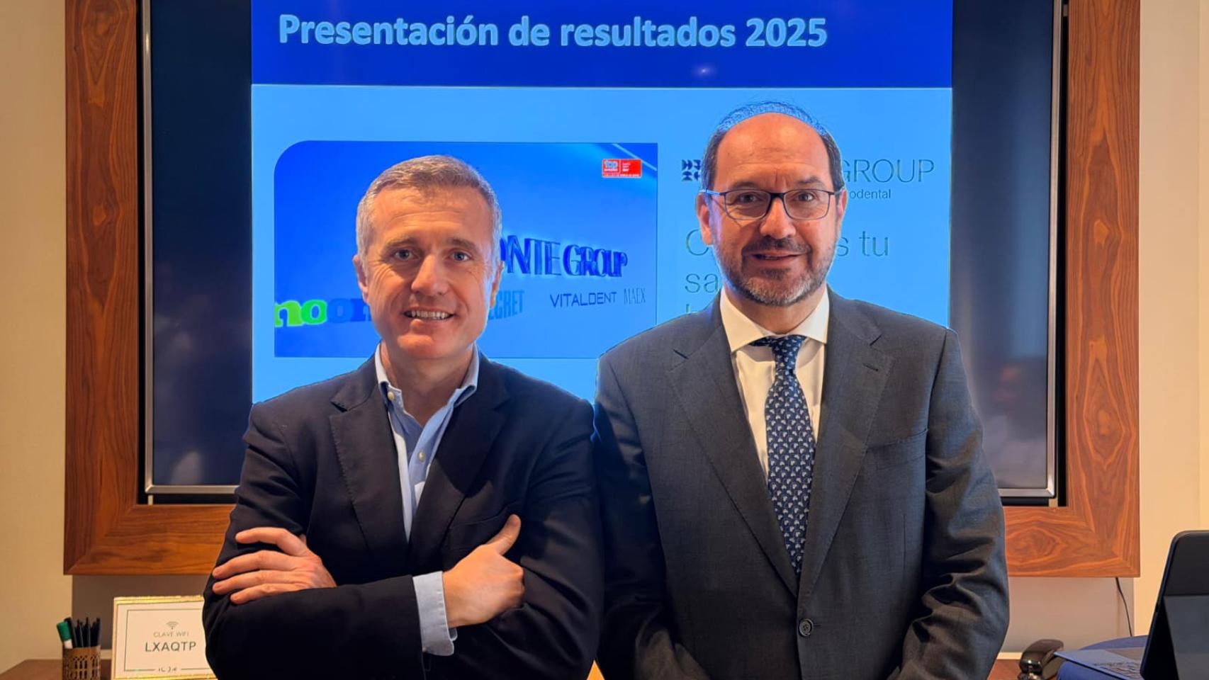 Óscar Romero (director de Sostenibilidad) y Javier Martín (CEO de DONTE GROUP). 