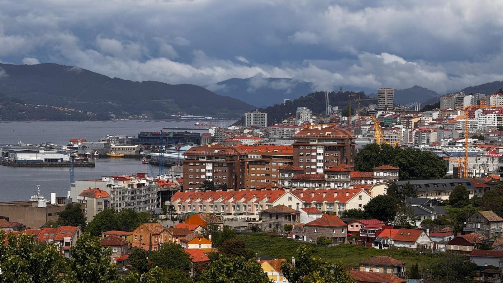 Panorámica de la ciudad de Vigo