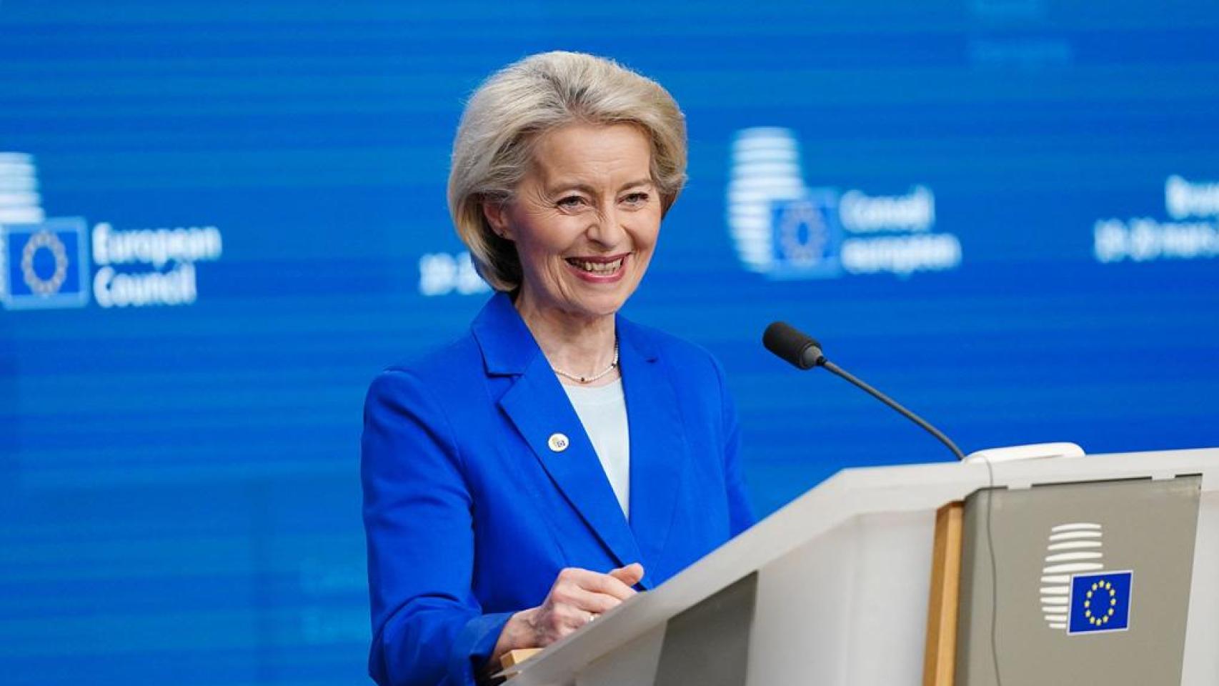 Ursula von der Leyen, Presidenta de la Comisión Europea.