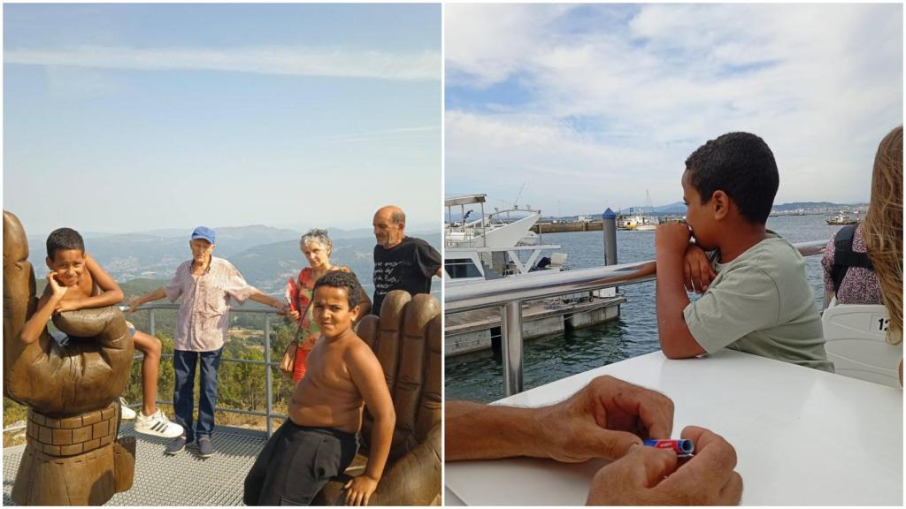 Vigo busca familias para acoger niños saharauis este verano: Cuando vio el mar se quedó extasiado