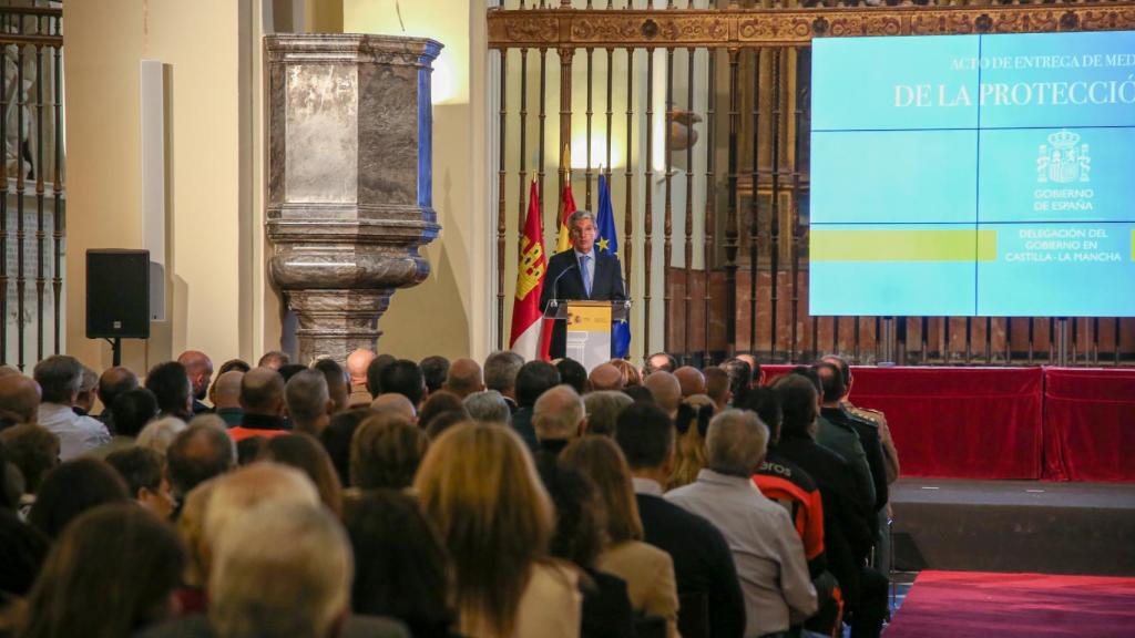 El delegado del Gobierno de España en Castilla-La Mancha, José Pablo Sabrido.
