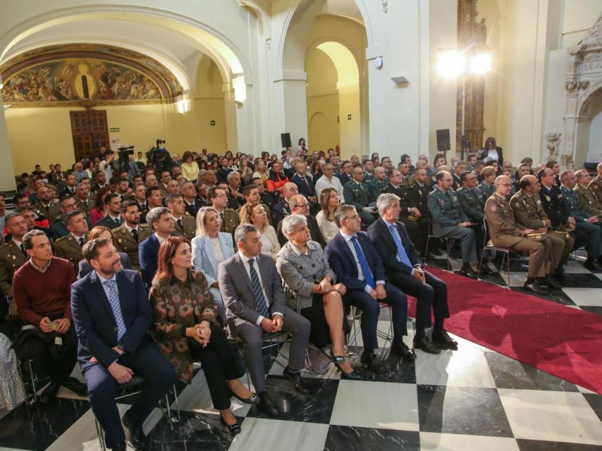 Acto de entrega de las Medallas al Mérito de la Protección Civil en Toledo.