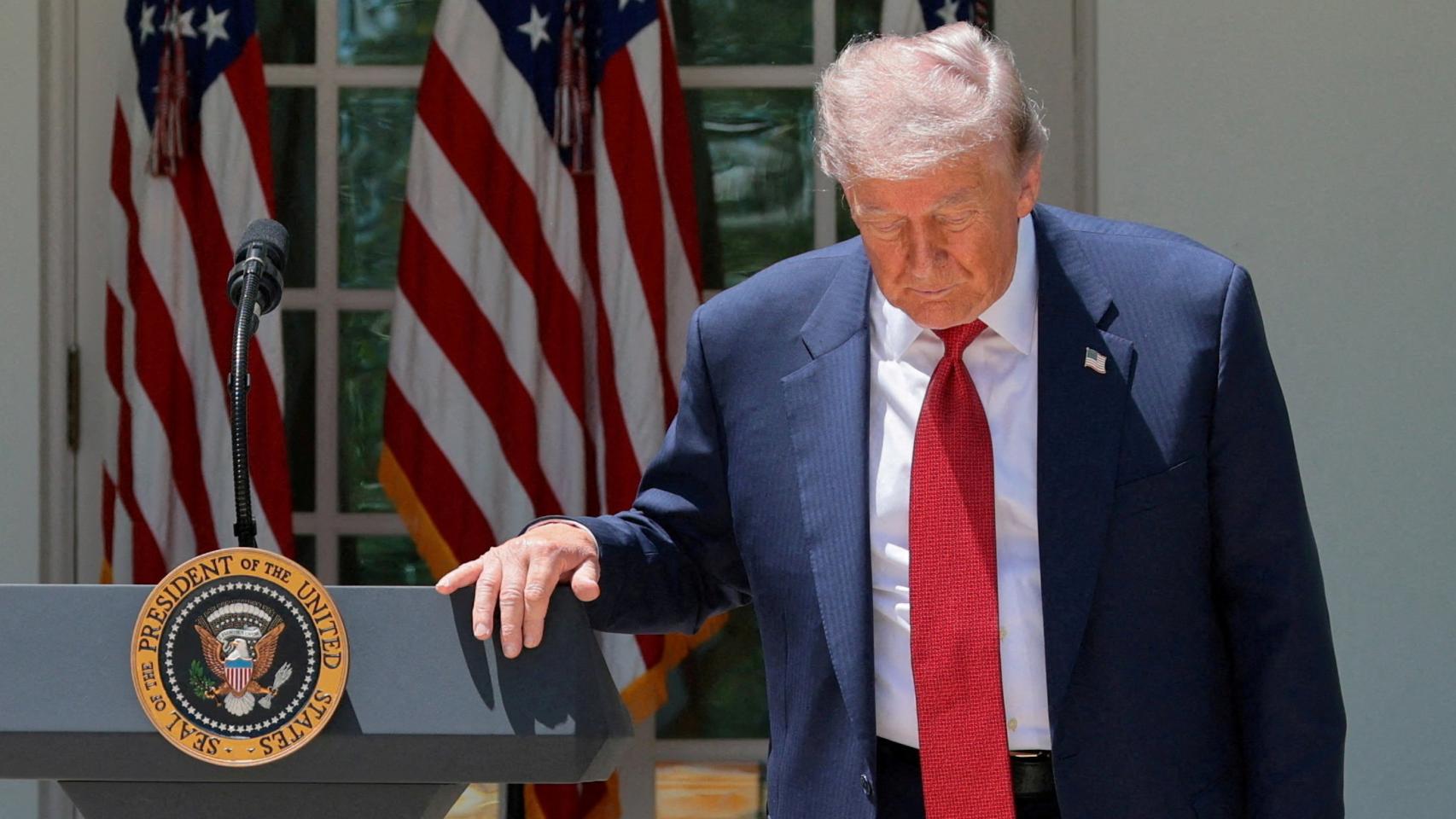 El presidente de Estados Unidos, Donald Trump.