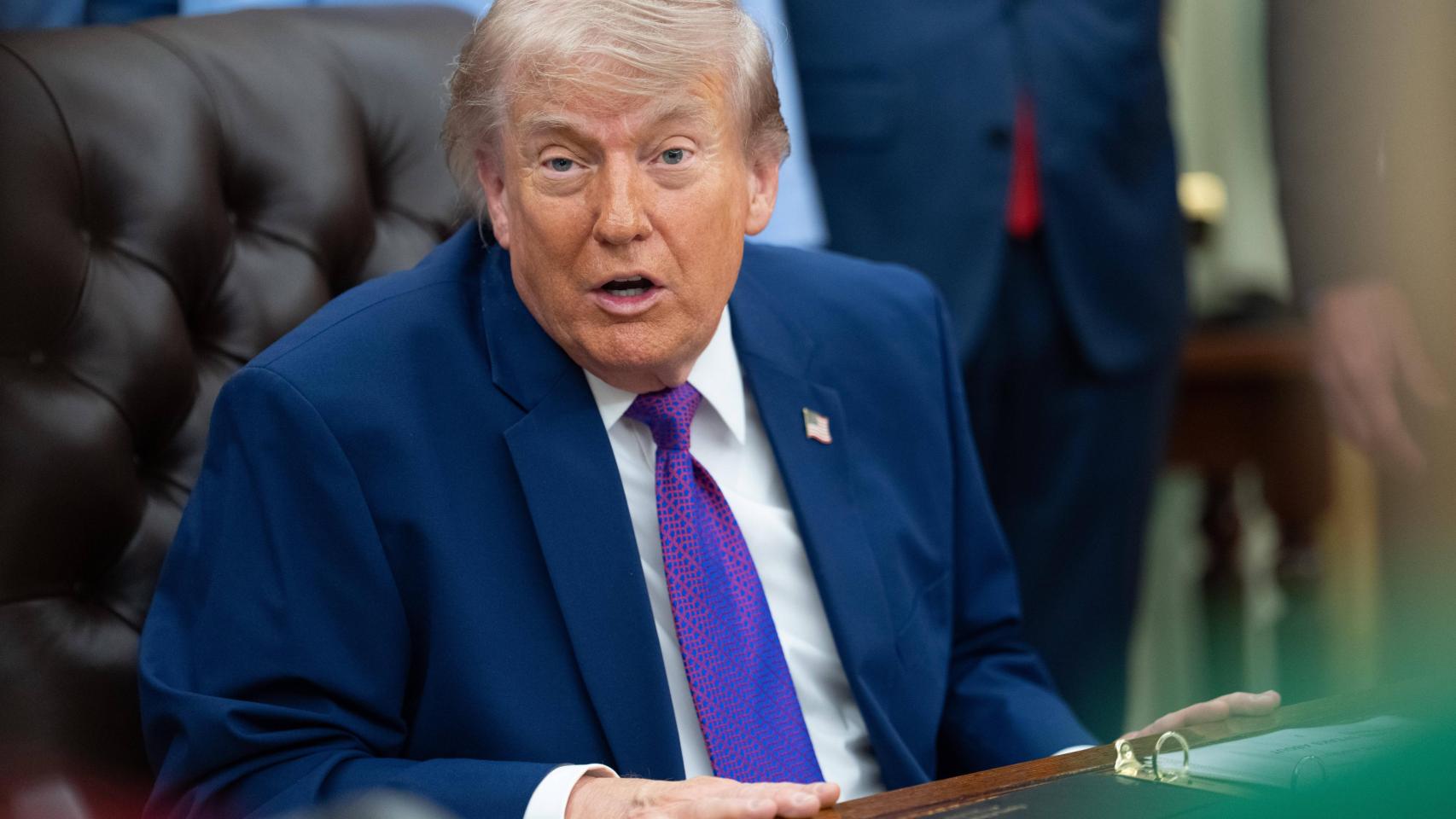 El presidente de EEUU, Donald Trump.