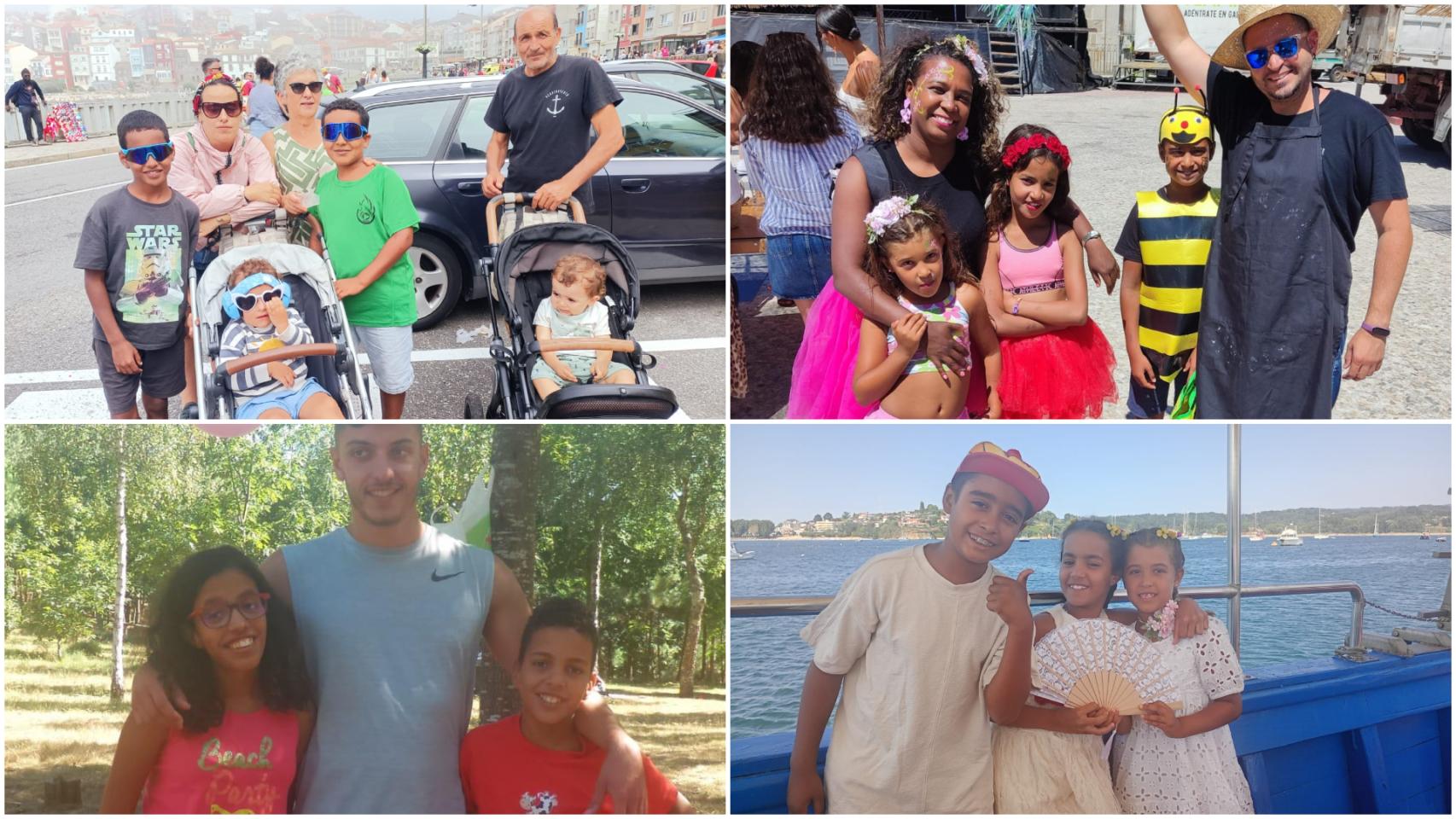 Vigo busca familias para acoger niños saharauis este verano: Cuando vio el mar se quedó extasiado