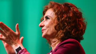 La candidata a la presidencia de la Junta de Andalucía, María Jesús Montero.