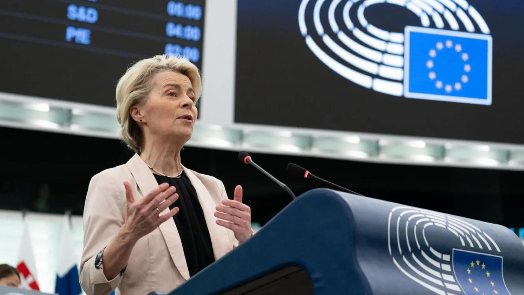 La presidenta de la Comisión Europea, Ursula Von der Leyen. Archivo 