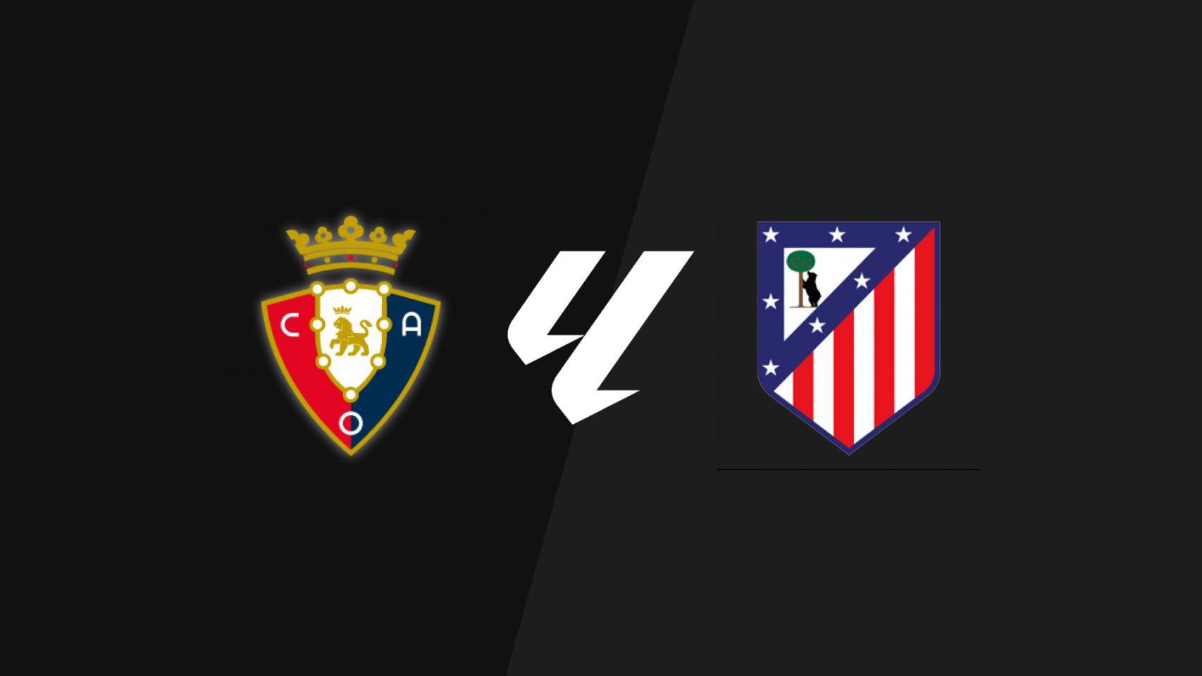 Osasuna - Atlético de Madrid. La Liga. 