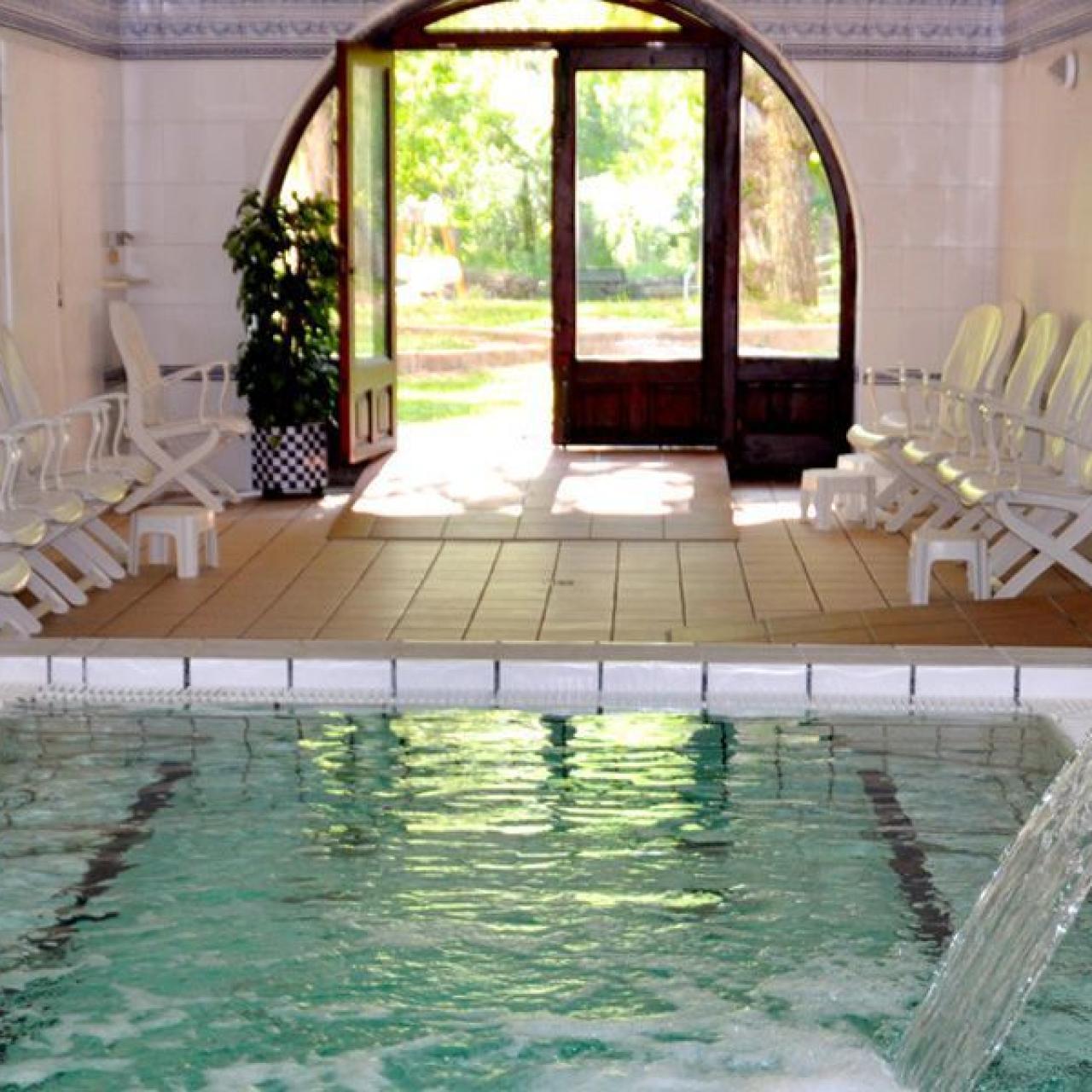Balneario en Manzanera.