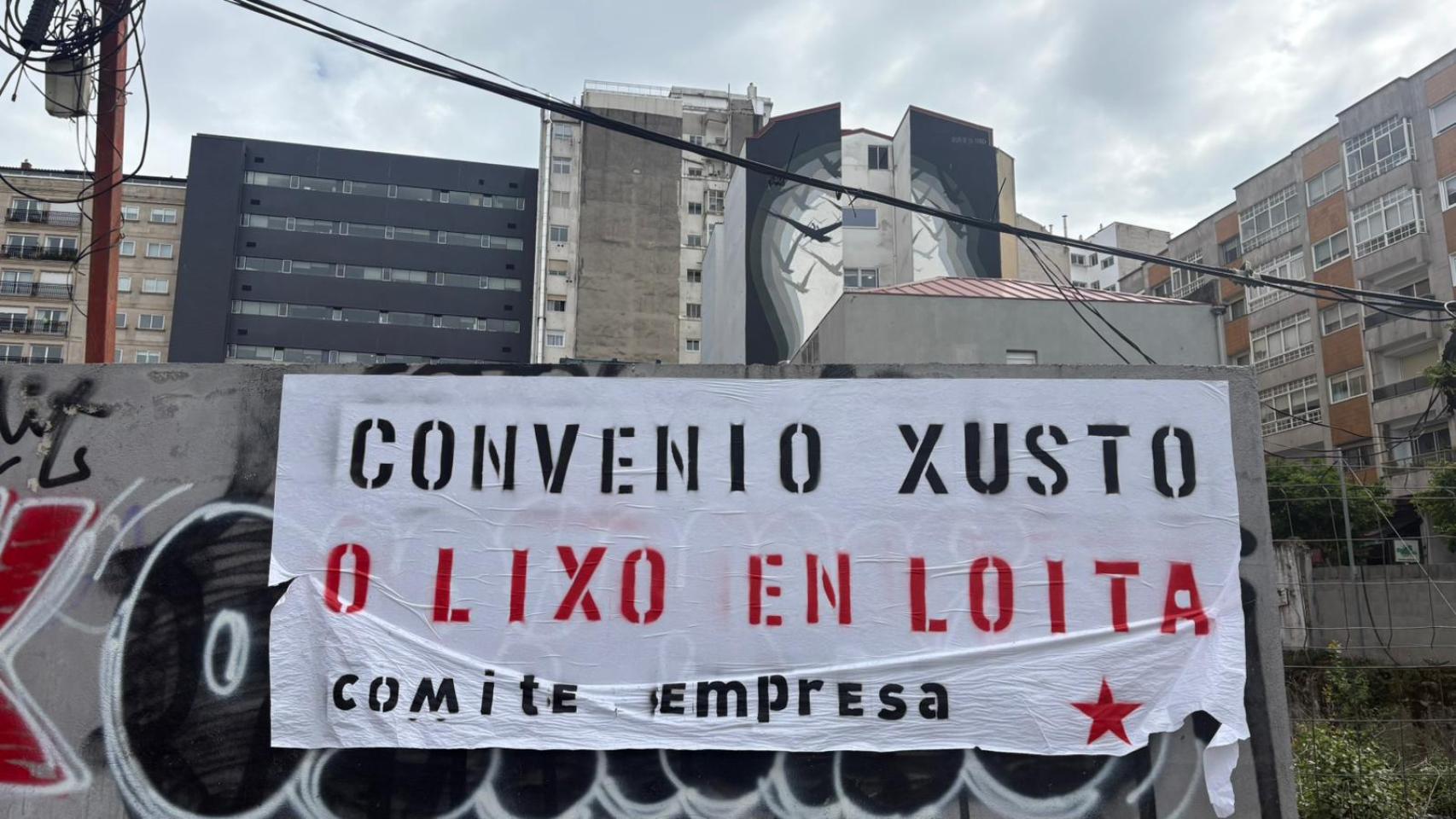 La recogida de basura, a la huelga en Vigo