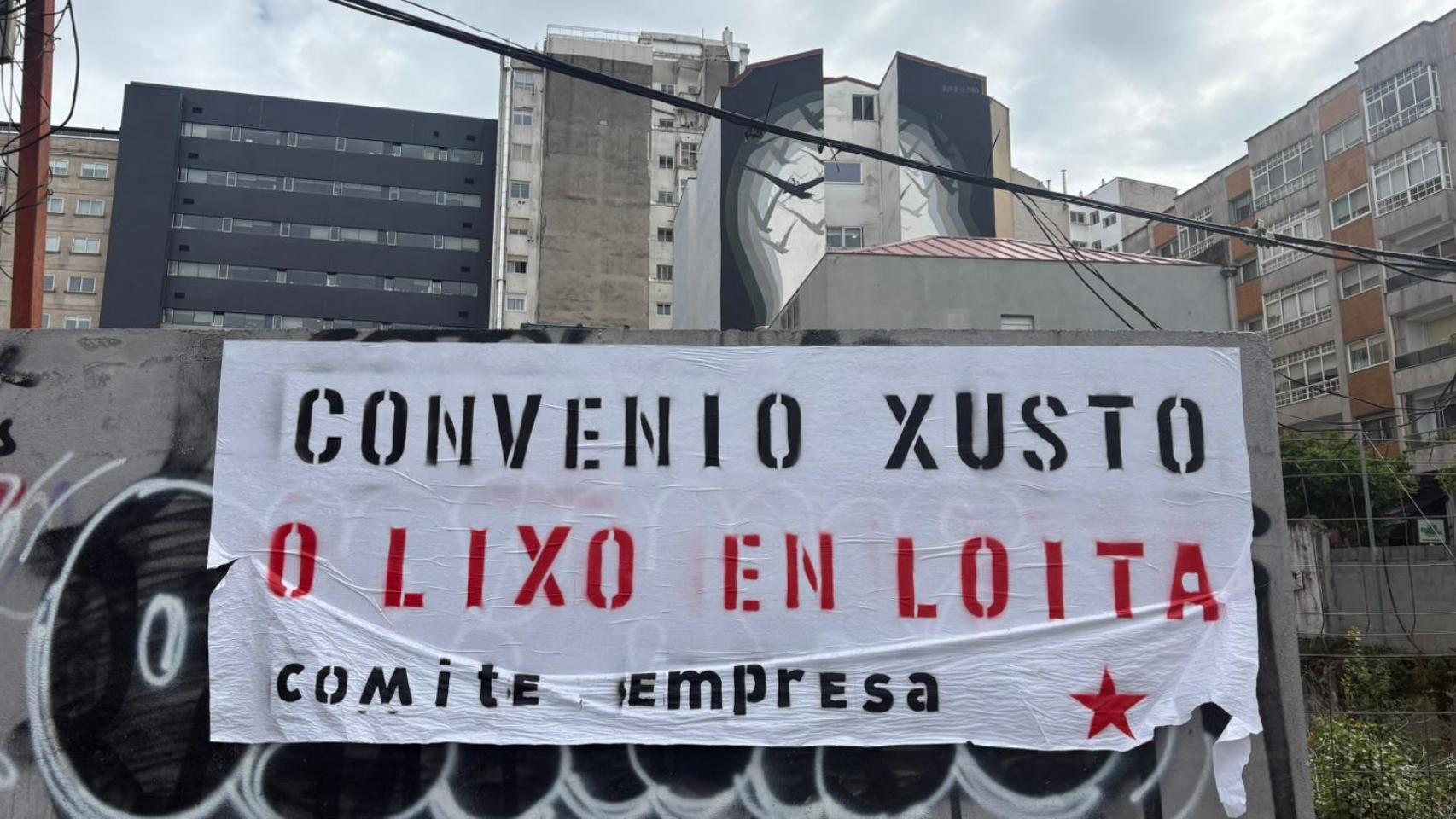 La recogida de basura, a la huelga en Vigo