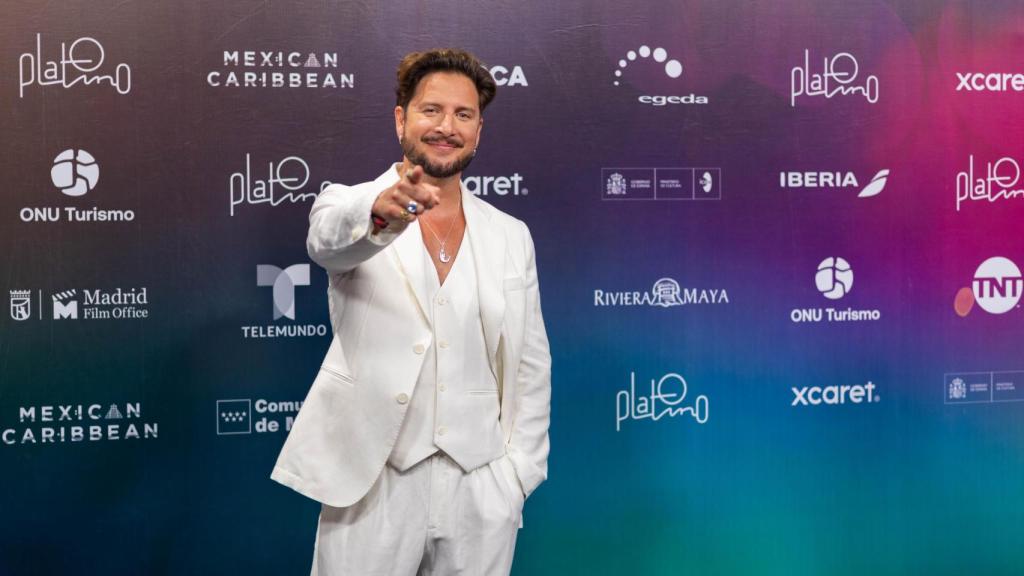 Manuel Carrasco en los Premios Platino 2026.