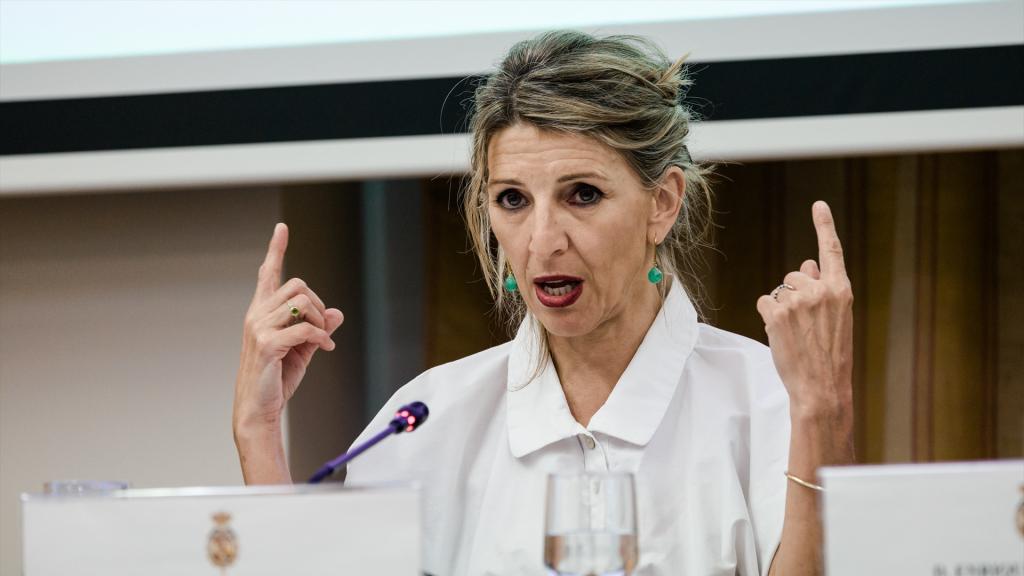 La vicepresidenta segunda y ministra de Trabajo y Economía Social, Yolanda Díaz.
