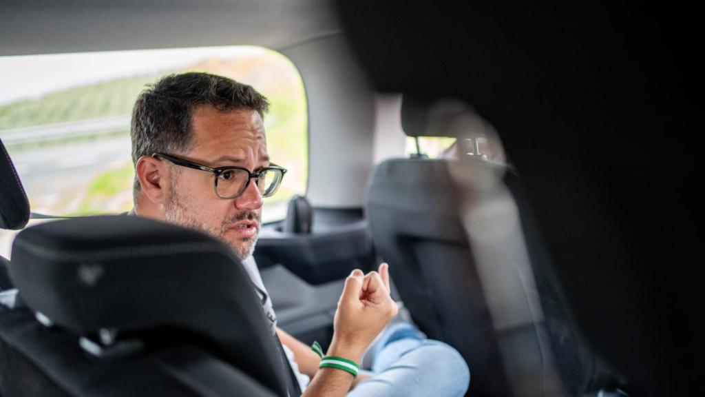 José Ignacio García, en una imagen realizada durante la última campaña electoral.
