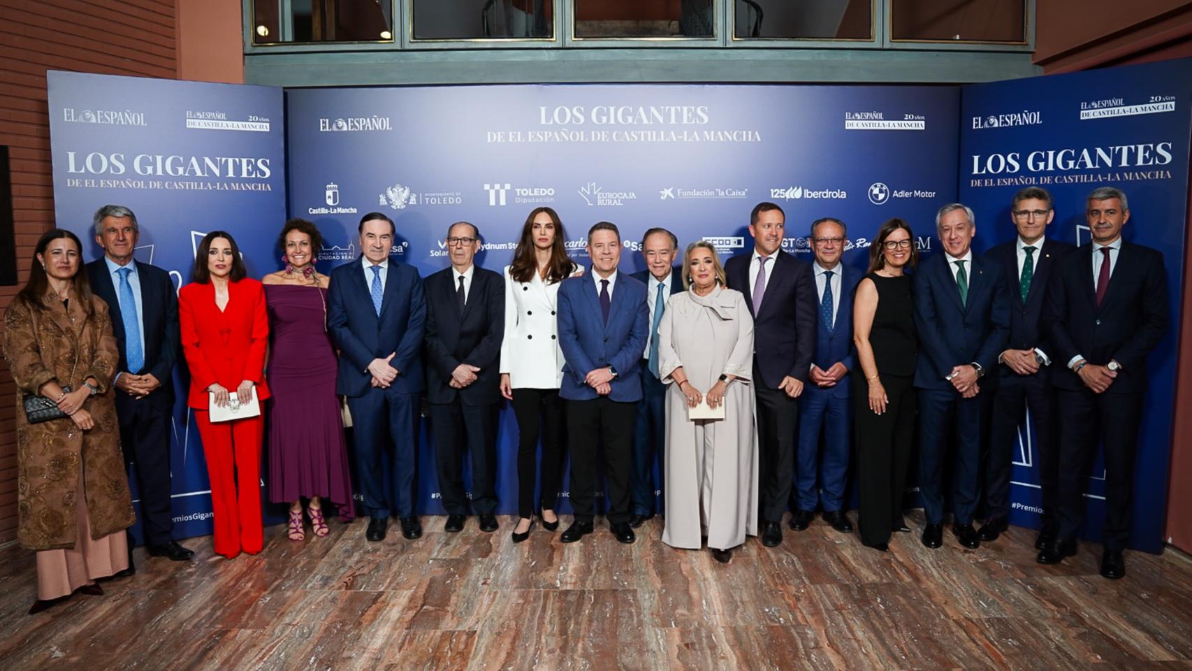 Las mejores imágenes que han dejado los premios Gigantes de EL ESPAÑOL de Castilla-La Mancha