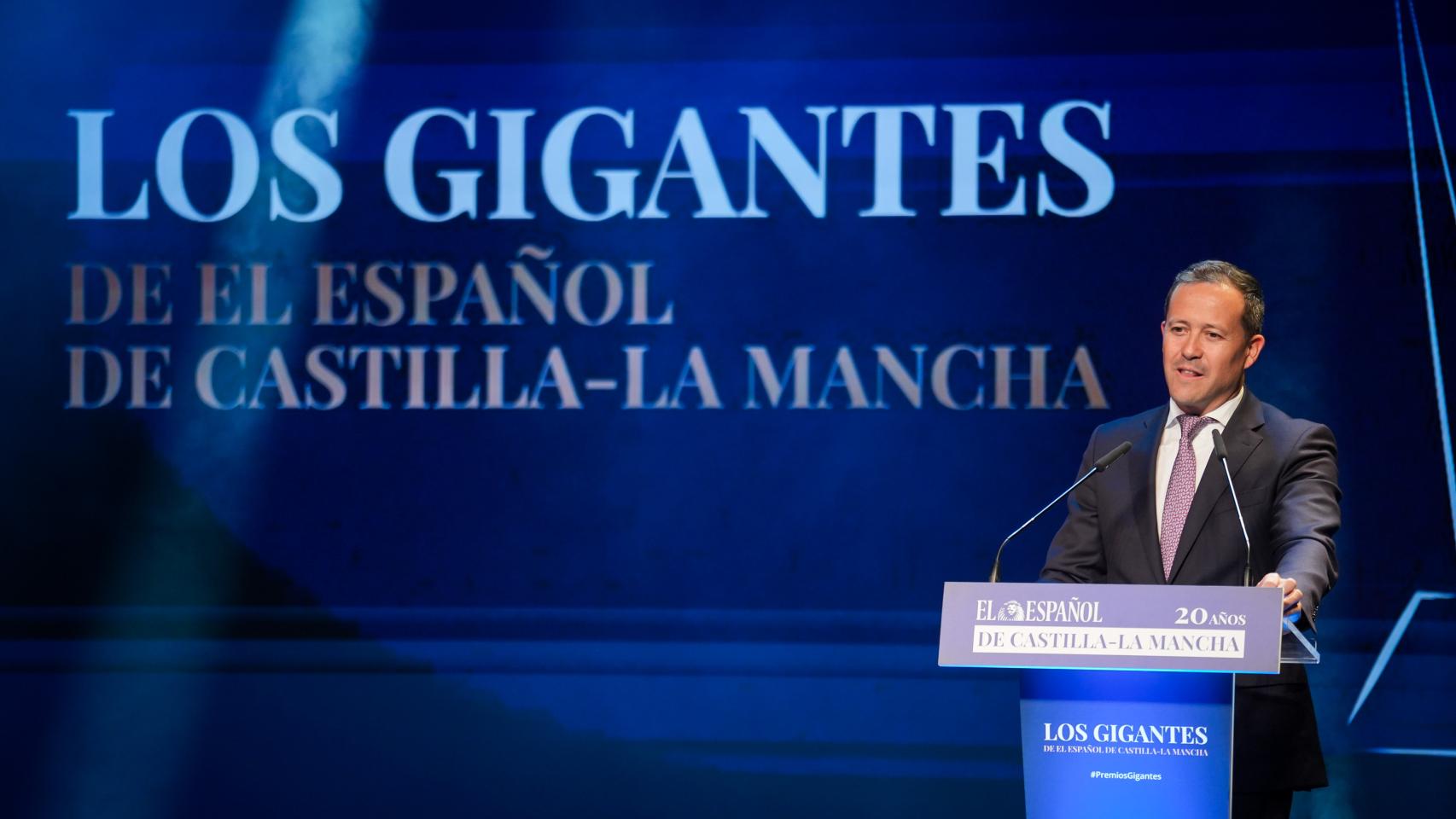El alcalde de Toledo, Carlos Velázquez, ha dado la bienvenida al Teatro de Rojas, el coliseo de las artes escénicas toledanas.