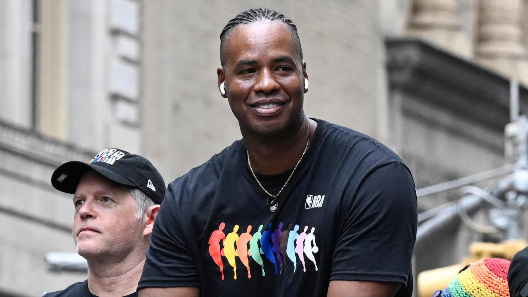 Jason Collins, representando a la NBA en un evento LGTBI