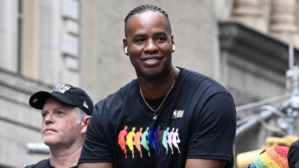Jason Collins, representando a la NBA en un evento LGTBI
