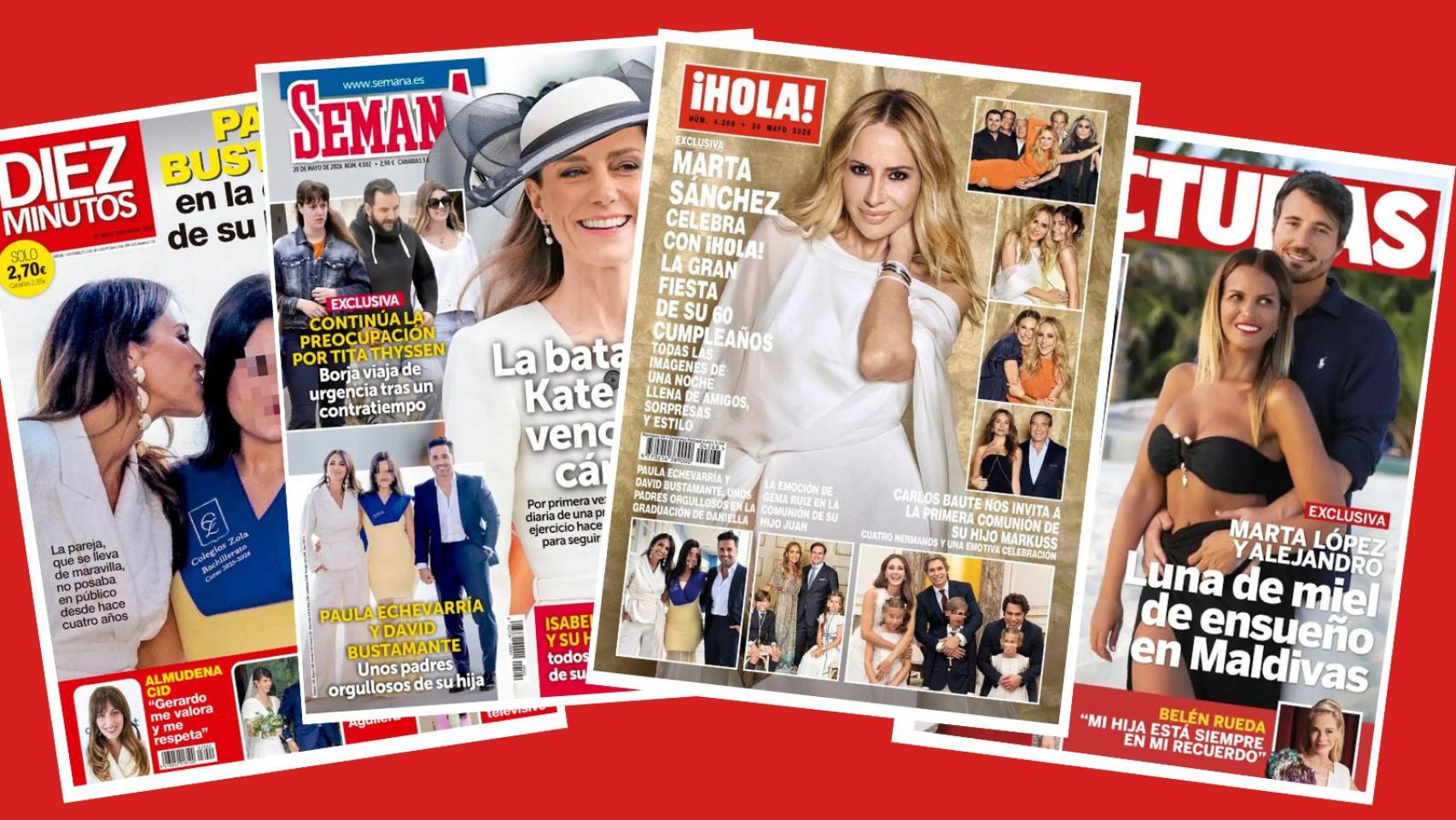 Portadas de las revistas del 13 de mayo de 2026. 