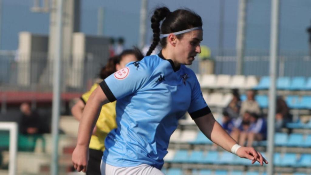 Peque en un partido.