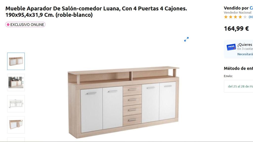 Mueble aparador.