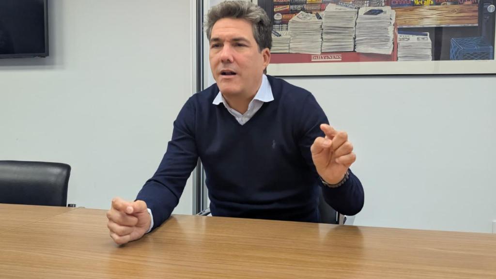 Gustavo Martínez, economista e inversor, en la entrevista con EL ESPAÑOL.