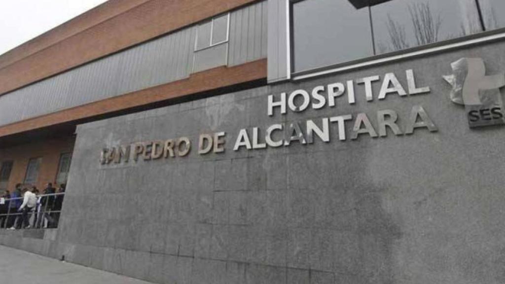 Hospital San Pedro de Alcántara en Cáceres.