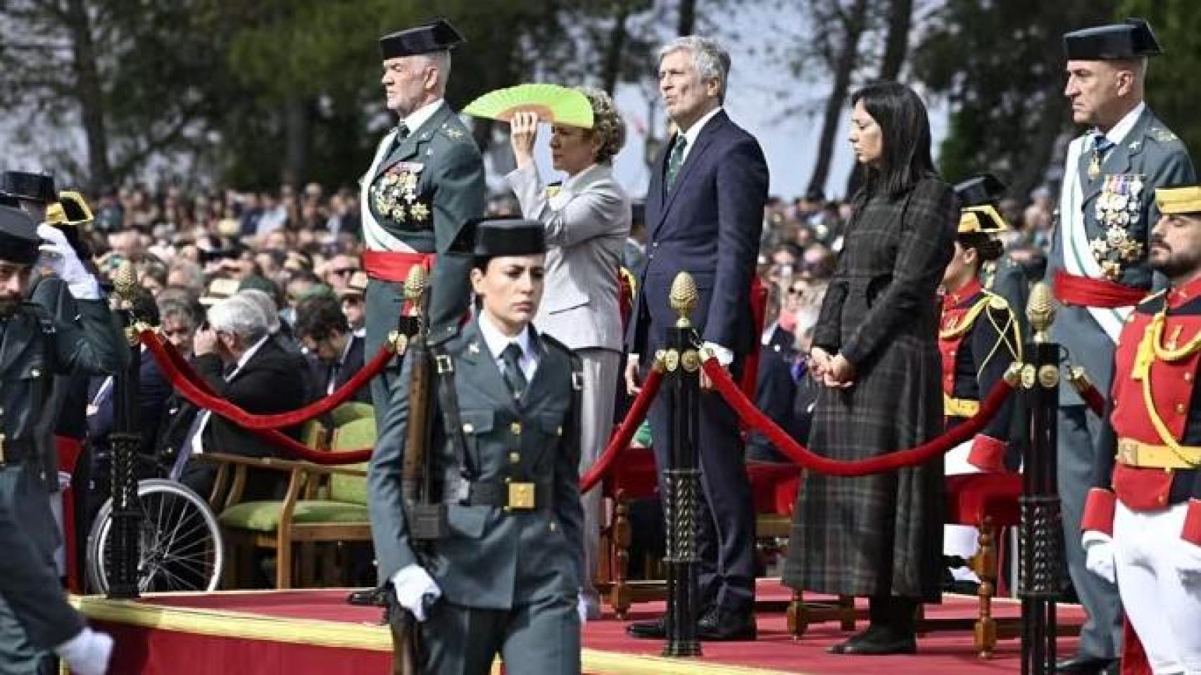 El ministro del Interior, Fernando Grande-Marlaska, este miércoles en Baeza, provincia de Jaén.
