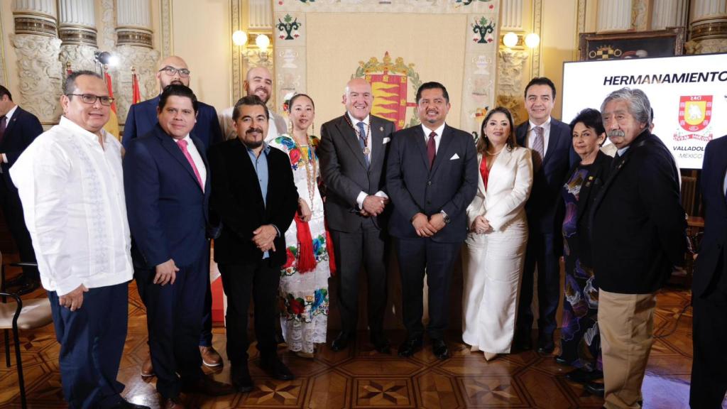 Acto de hermanamiento de ambas ciudades